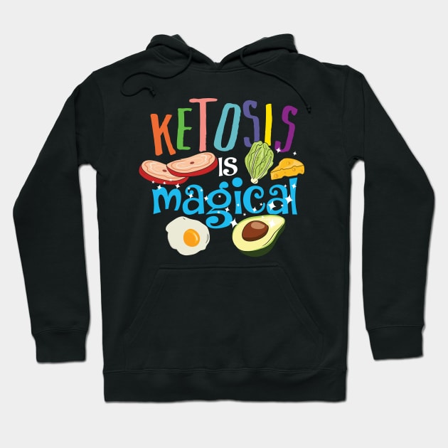 Ketosis is magical - Low Carb - Weight Loss - Keto Diet Hoodie by Cheesybee